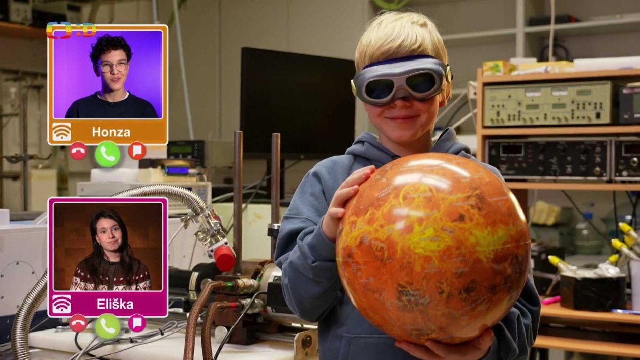 Technika: Spektometr z Čech na Venuši