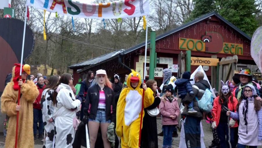 Masopust v Zoo Děčín