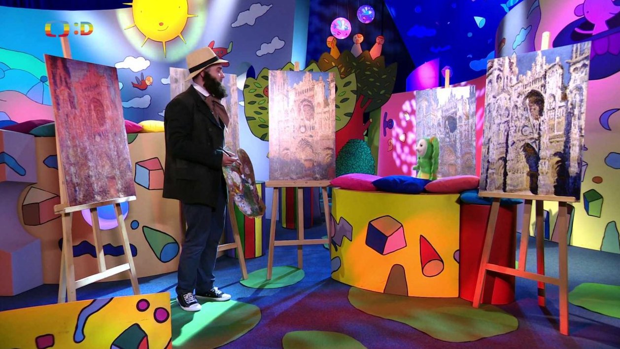 Jak Fanynku musel přesvědčit svými obrazy sám slavný malíř Claude Monet, že slunce má různé barvy