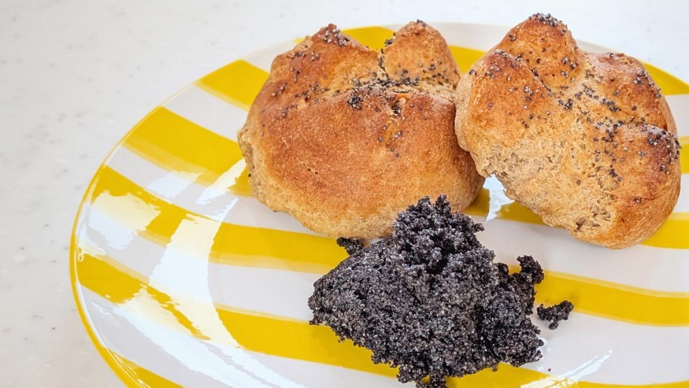 recept - Tvarohové houstičky sypané mákem