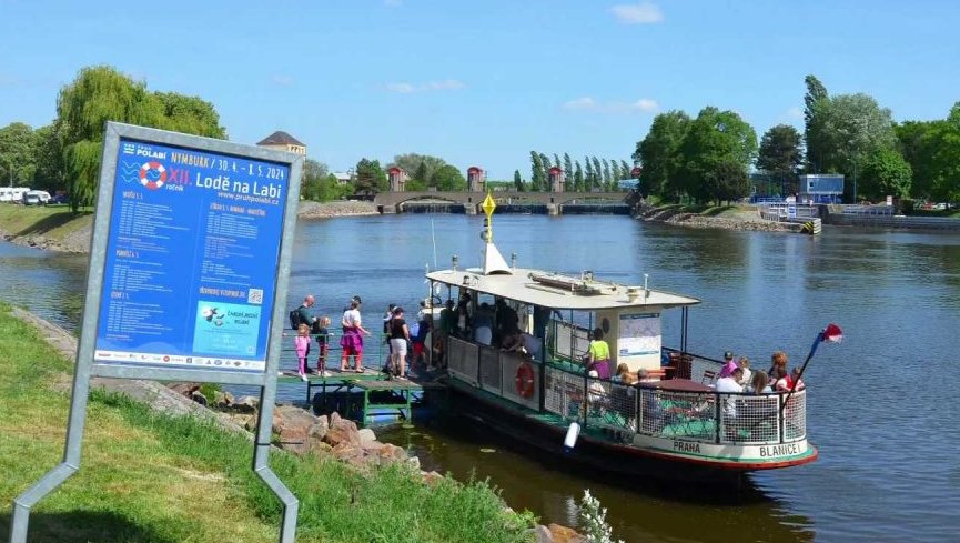 Lodě na Labi