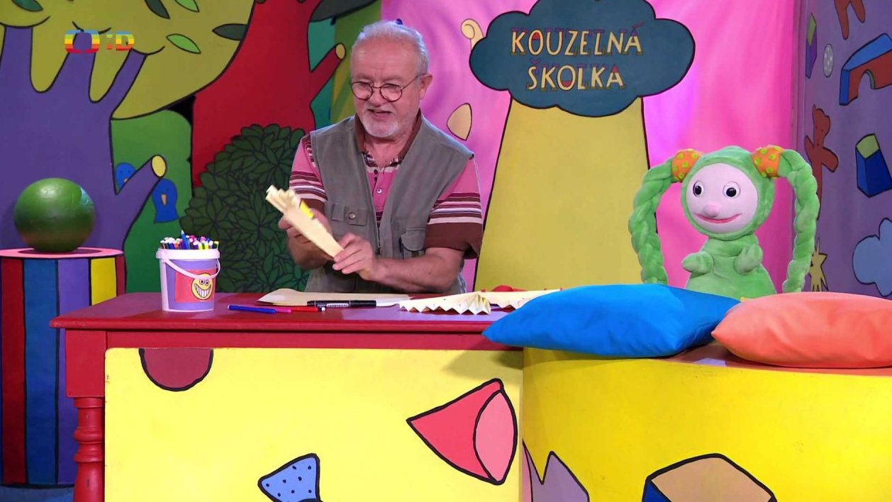 Výroba zmrzlinového vějíře a rozloučení