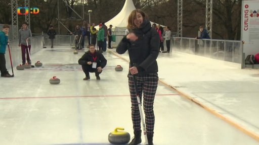Marta hraje curling