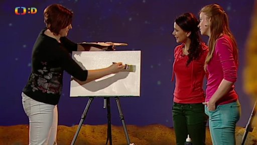 2. vstup: Výtvarná technika Boba Rosse - 1. část