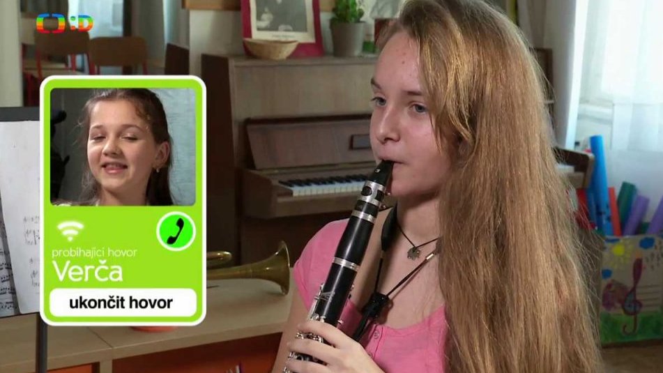 Volný čas: Hra na klarinet