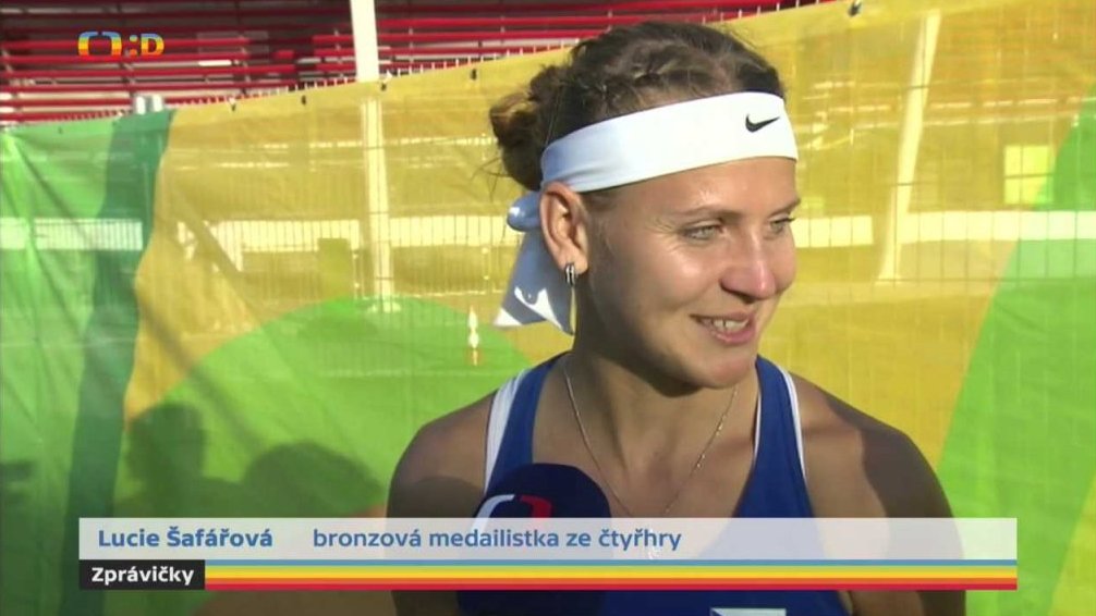 České tenistky v Riu vybojovaly bronzovou medaili