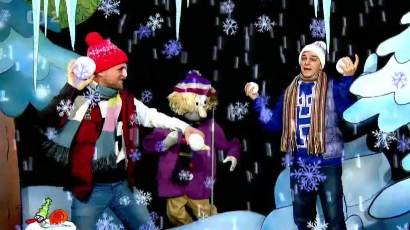 Kluci Filip a Tomáš a jejich písnička o sněhu…