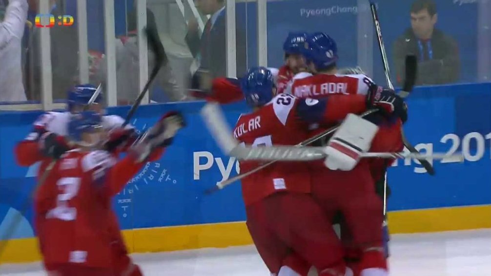 Čeští hokejisté porazili USA 3:2