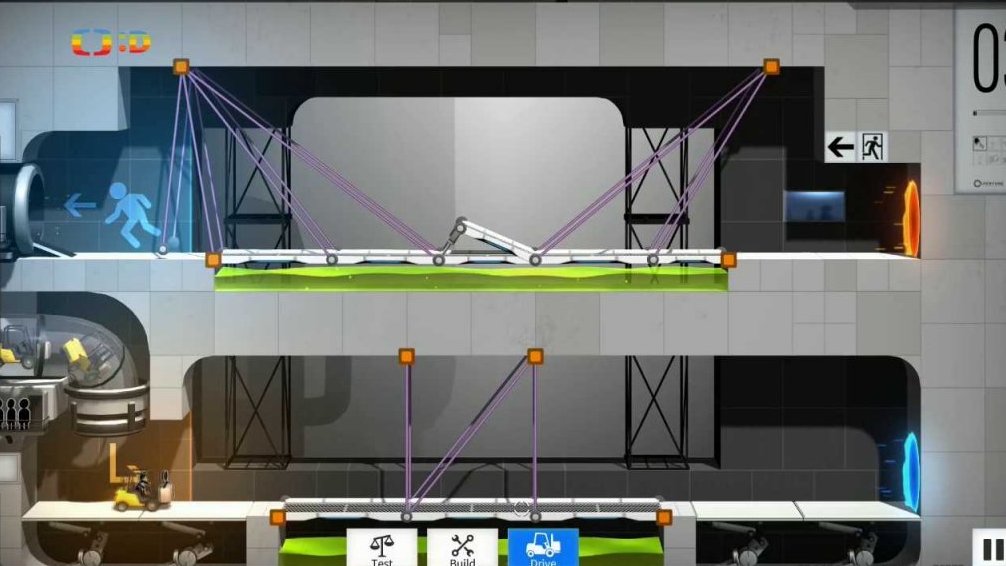 Recenze videohry: Bridge Constructor Portal