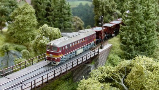 Výstava železničních modelů a kolejišť