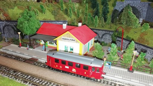 Výstava vláčků a železničních modelů