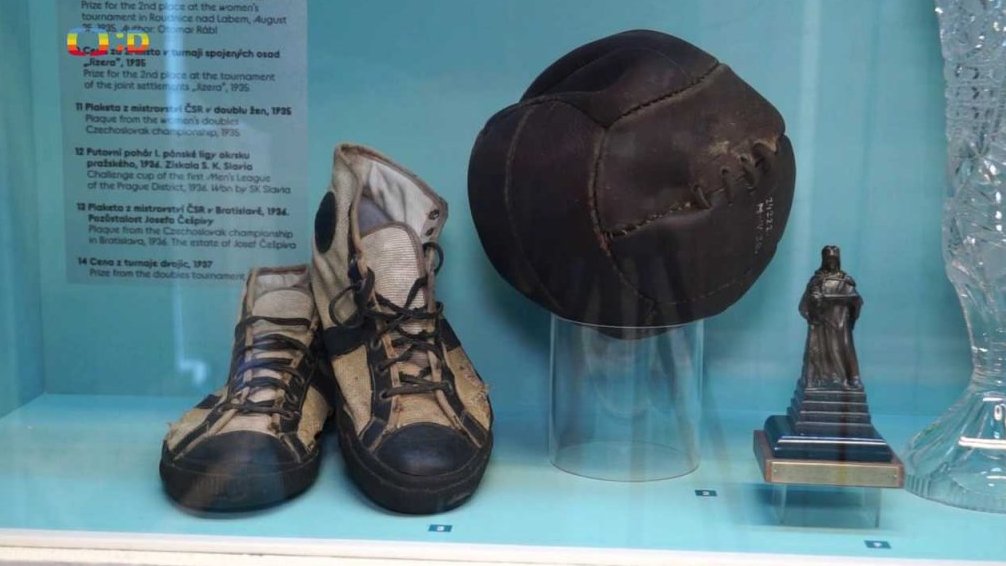 Výstava Volejbalové století v Národním muzeu