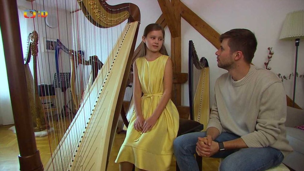 Jak se hraje na harfu