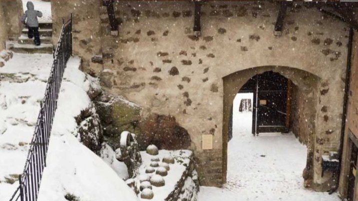 Zimní prohlídky hradu Loket