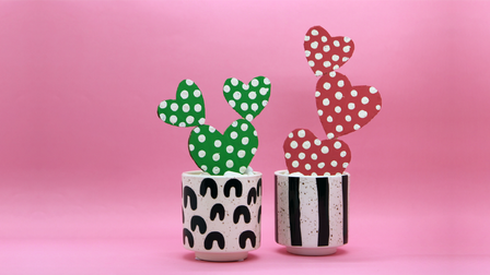 Vyrob kaktus a rozdávej lásku