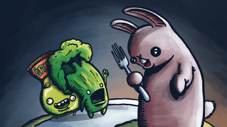 Adventní kalendář: Špenáti vs. králíci