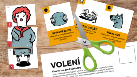 Vystřihni si a zahraj deskovou hru Volení