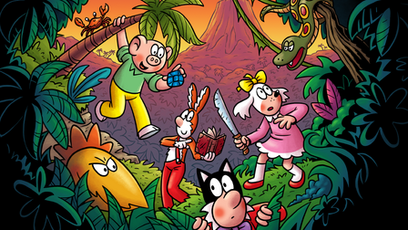 Čtyřlístek ve stínu sopky