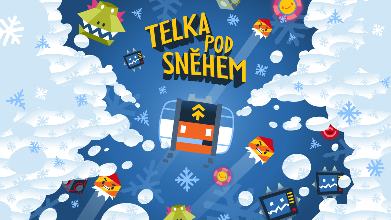Telka pod sněhem